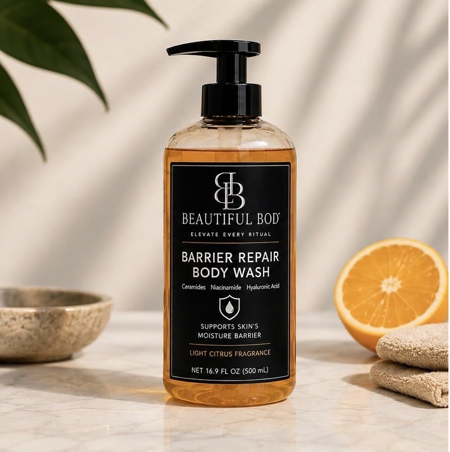 Barrier Repair Body Wash with Ceramides, 16.9 Fl Oz