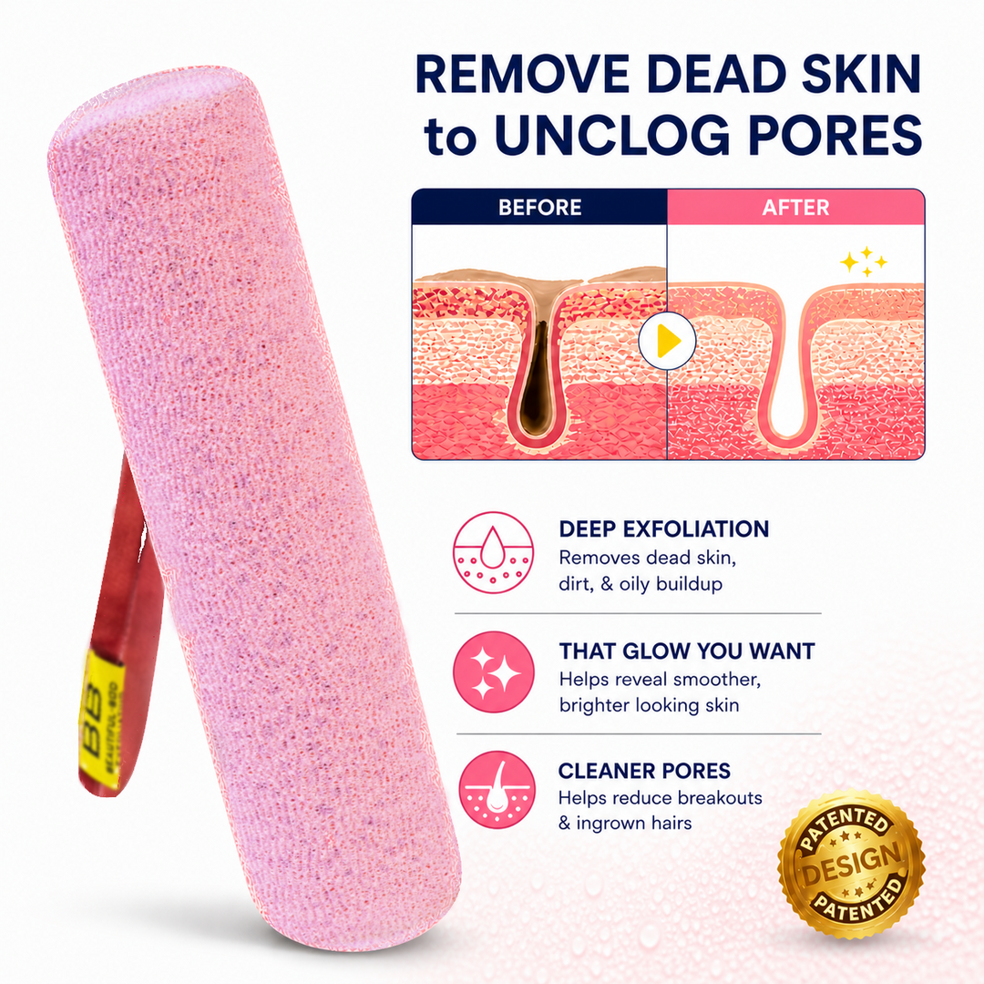 Destiny 13-Inch Loofah - Exfoliating Body Scrubber for Effective Skin Exfoliation