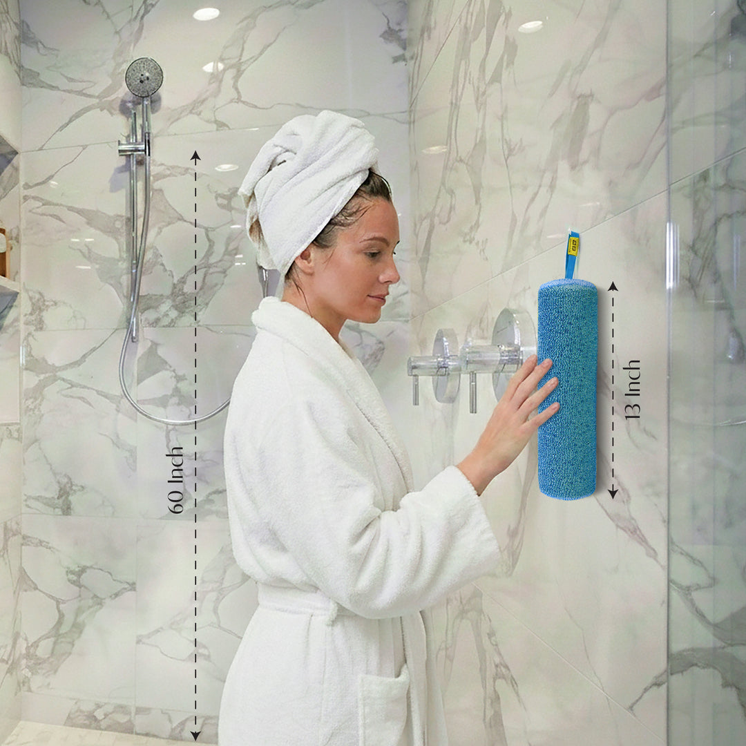 Destiny 13-Inch Loofah - Exfoliating Body Scrubber for Effective Skin Exfoliation
