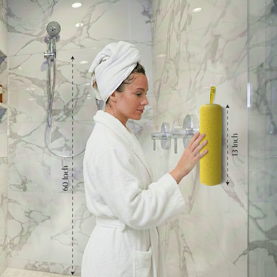 Destiny 13-Inch Loofah - Exfoliating Body Scrubber for Effective Skin Exfoliation