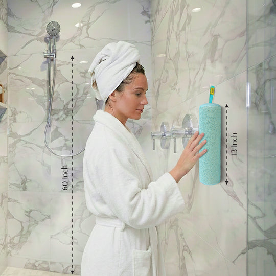 Destiny 13-Inch Loofah - Exfoliating Body Scrubber for Effective Skin Exfoliation